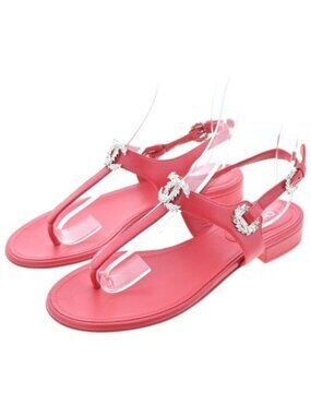 Chanel Sandals Red